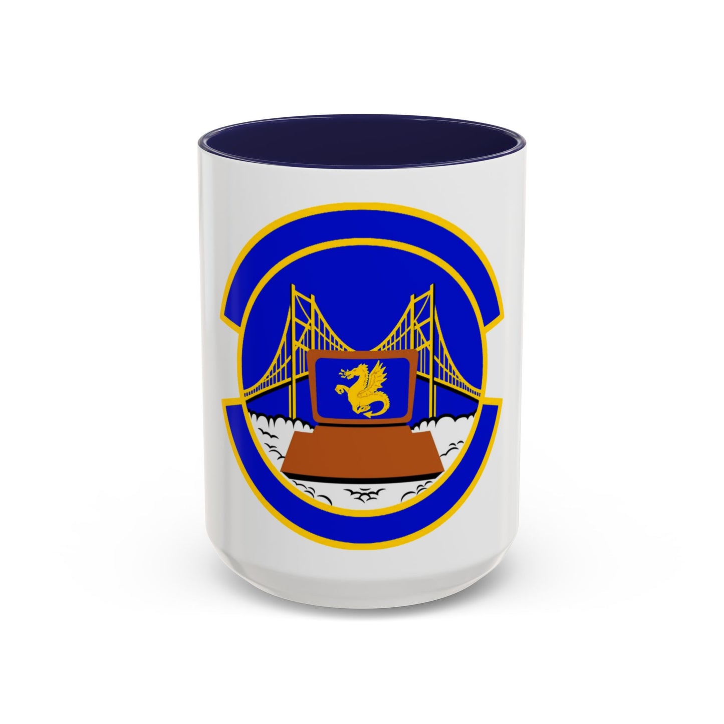 349 Force Support Squadron AFRC (U.S. Air Force) Accent Coffee Mug