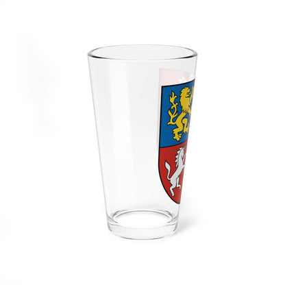 Coat of Arms of Vrútky (Slovakia) (Coat of Arms) Pint Glass 16oz