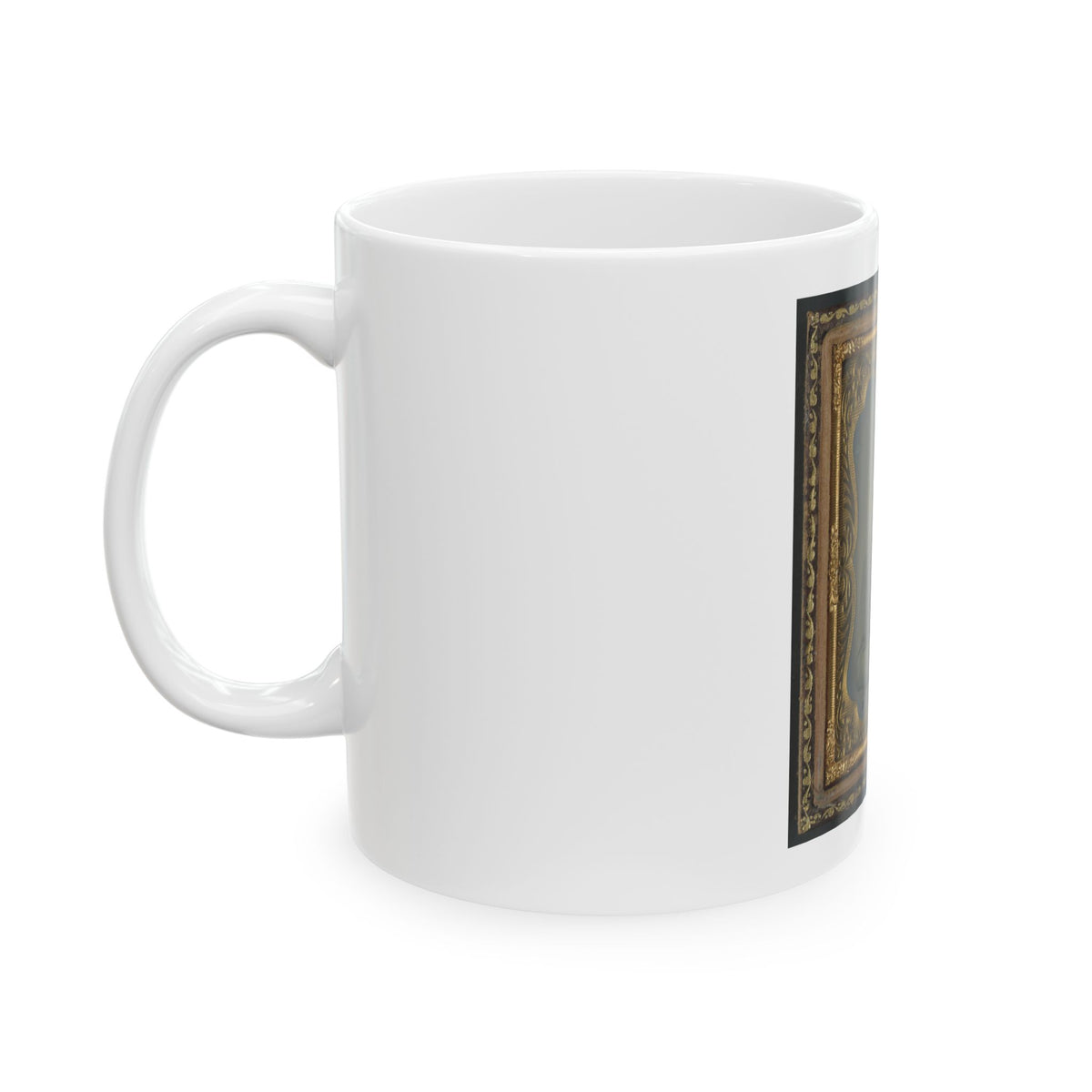Unidentified Soldier In Confederate Major's Uniform (U.S. Civil War) White Coffee Mug