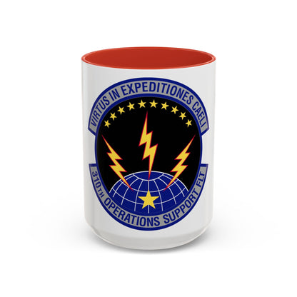 310th Operations Support Flight (U.S. Air Force) Accent Coffee Mug