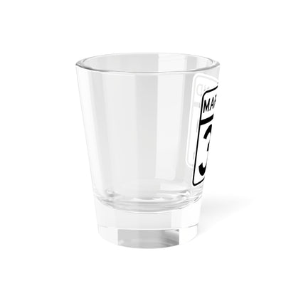 MD Route 32 (Maryland) (Road Sign) Shot Glass 1.5oz