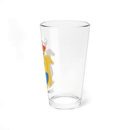 Escudo de Alfoz de Lloredo Cantabria (Spain) (Coat of Arms) Pint Glass 16oz