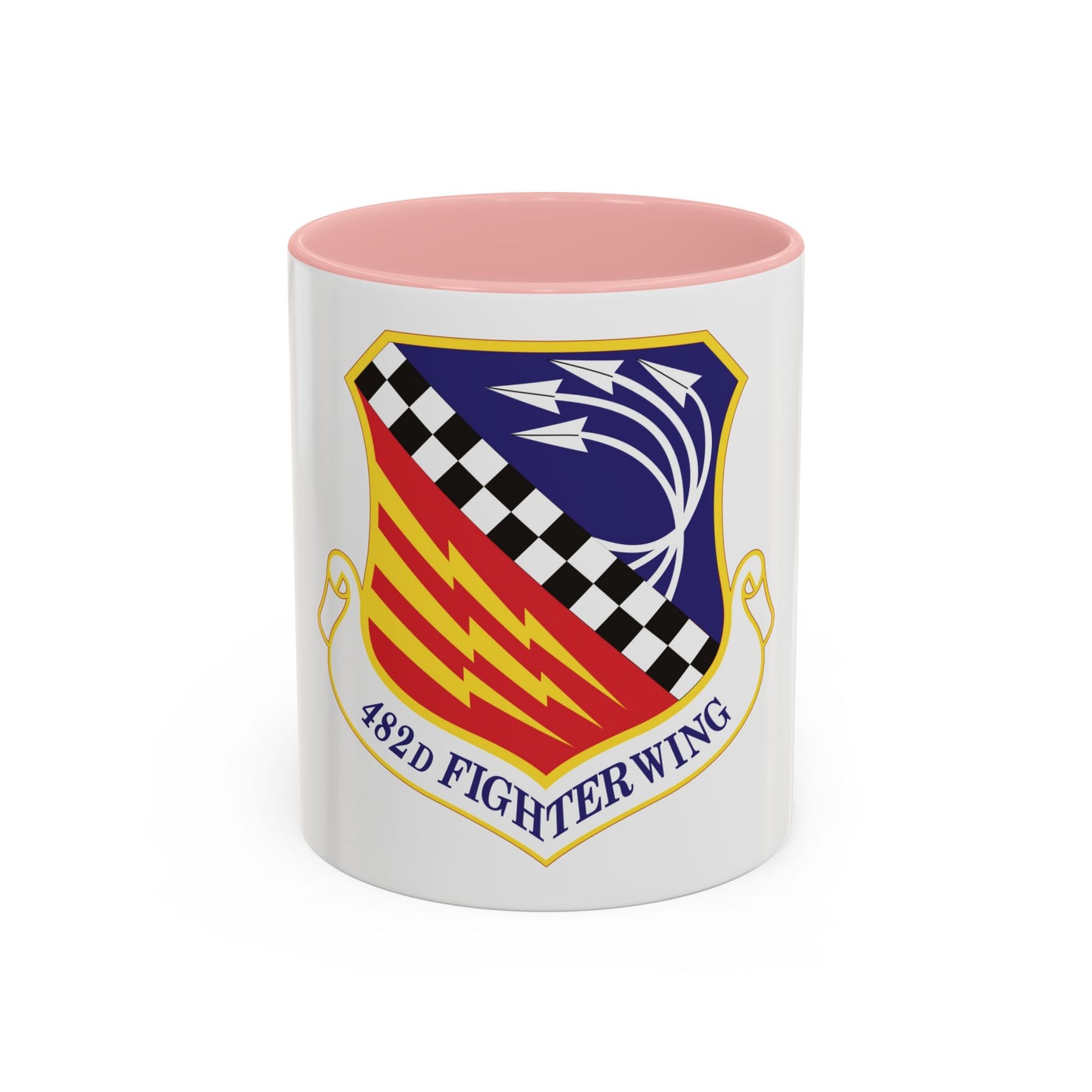 482d Fighter Wing (U.S. Air Force) Accent Coffee Mug