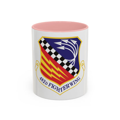482d Fighter Wing (U.S. Air Force) Accent Coffee Mug