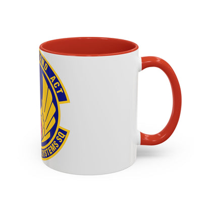 642d Electronic Systems Squadron (U.S. Air Force) Accent Coffee Mug