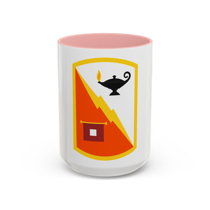 15th Signal Brigade (U.S. Army) Accent Coffee Mug