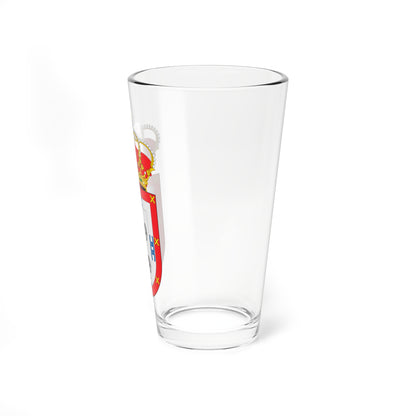 Escudo de Adamuz Córdoba (Spain) (Coat of Arms) Pint Glass 16oz