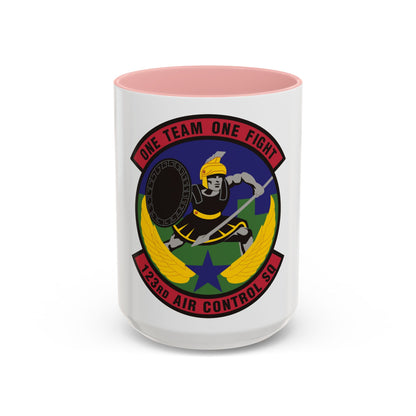 123d Air Control Squadron (U.S. Air Force) Accent Coffee Mug