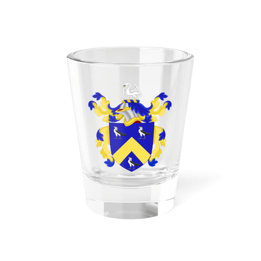 Coat of Arms of James Bowdoin (United States) (Coat of Arms) Shot Glass 1.5oz