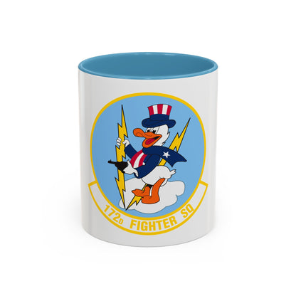 172 Fighter Squadron (U.S. Air Force) Accent Coffee Mug