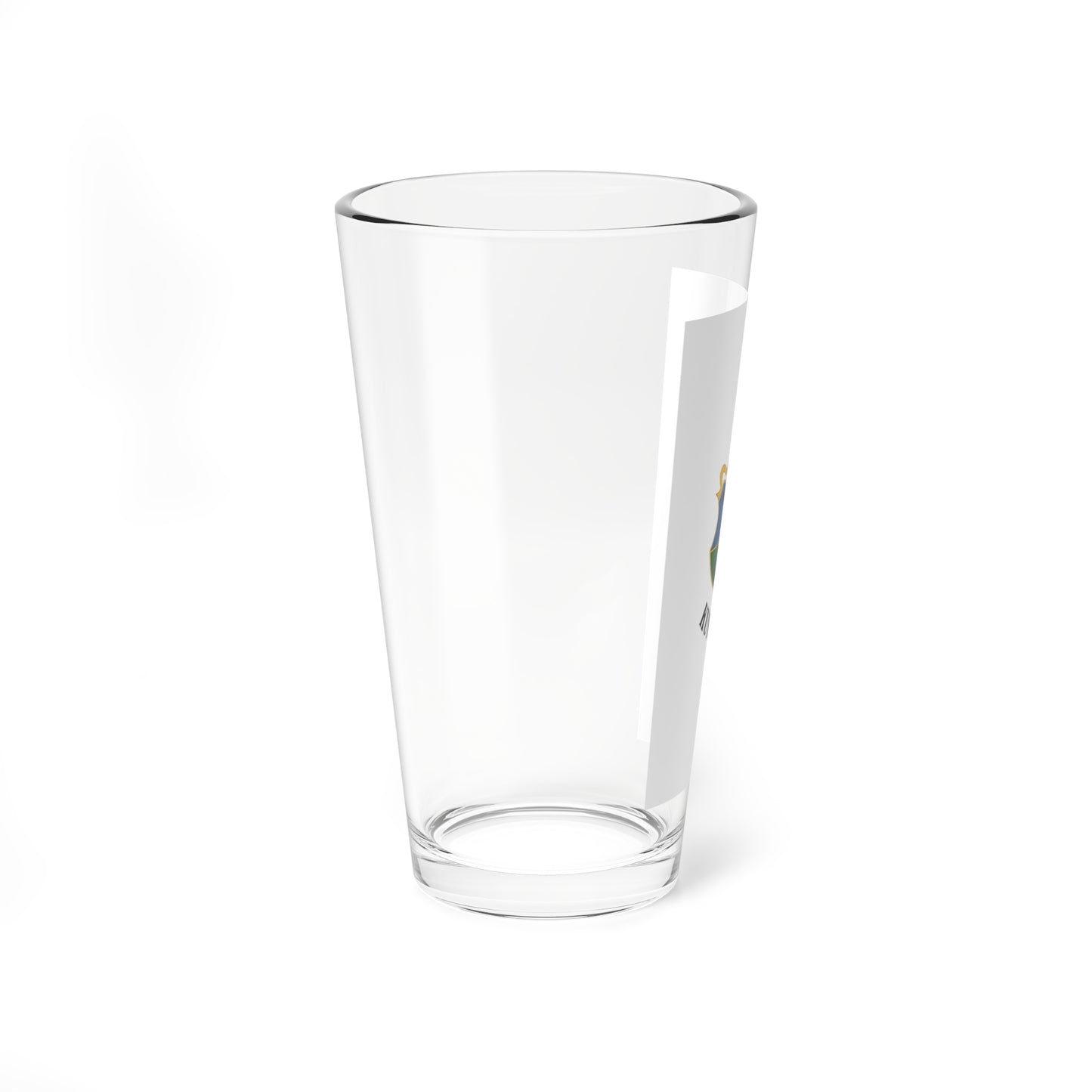 Flag of Kunbaracs vertical (Hungary) Pint Glass 16oz