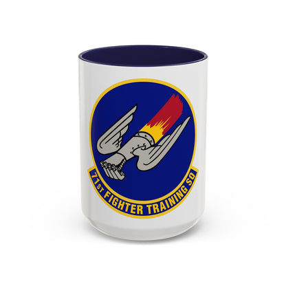 71 Fighter Training Squadron ACC (U.S. Air Force) Accent Coffee Mug
