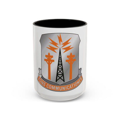 17th Signal Battalion (U.S. Army) Accent Coffee Mug