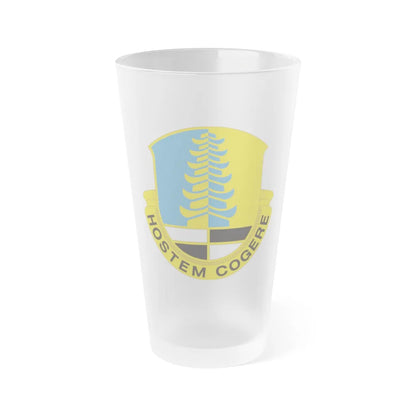 319th Military Intelligence Battalion 2 (U.S. Army) Frosted Pint Glass 16oz-Go Mug Yourself