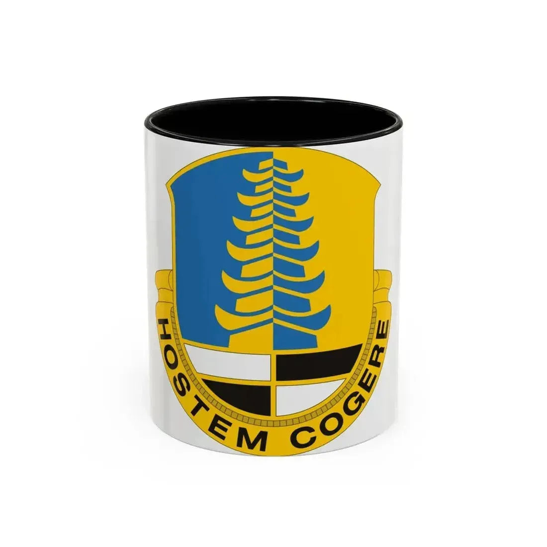 319th Military Intelligence Battalion 2 (U.S. Army) Accent Coffee Mug 11oz Black - Go Mug Yourself