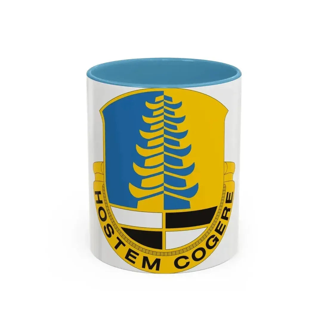 319th Military Intelligence Battalion 2 (U.S. Army) Accent Coffee Mug 11oz Light Blue - Go Mug Yourself