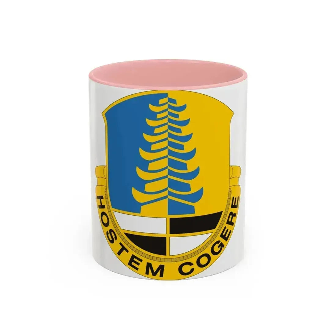319th Military Intelligence Battalion 2 (U.S. Army) Accent Coffee Mug 11oz Pink - Go Mug Yourself