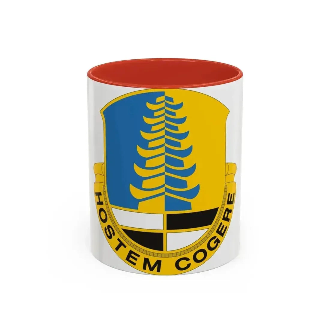 319th Military Intelligence Battalion 2 (U.S. Army) Accent Coffee Mug 11oz Red - Go Mug Yourself