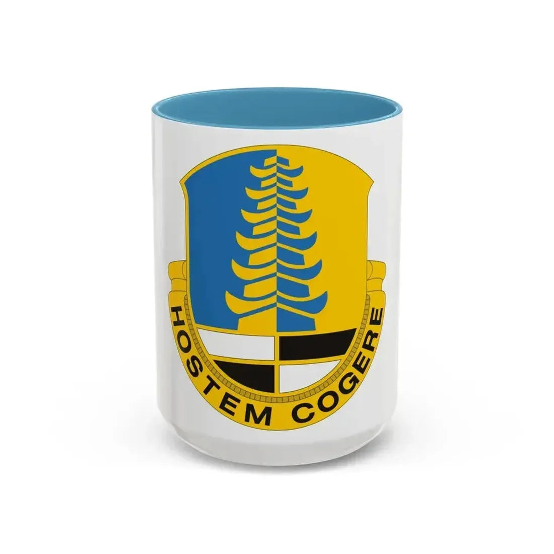 319th Military Intelligence Battalion 2 (U.S. Army) Accent Coffee Mug 15oz Light Blue - Go Mug Yourself