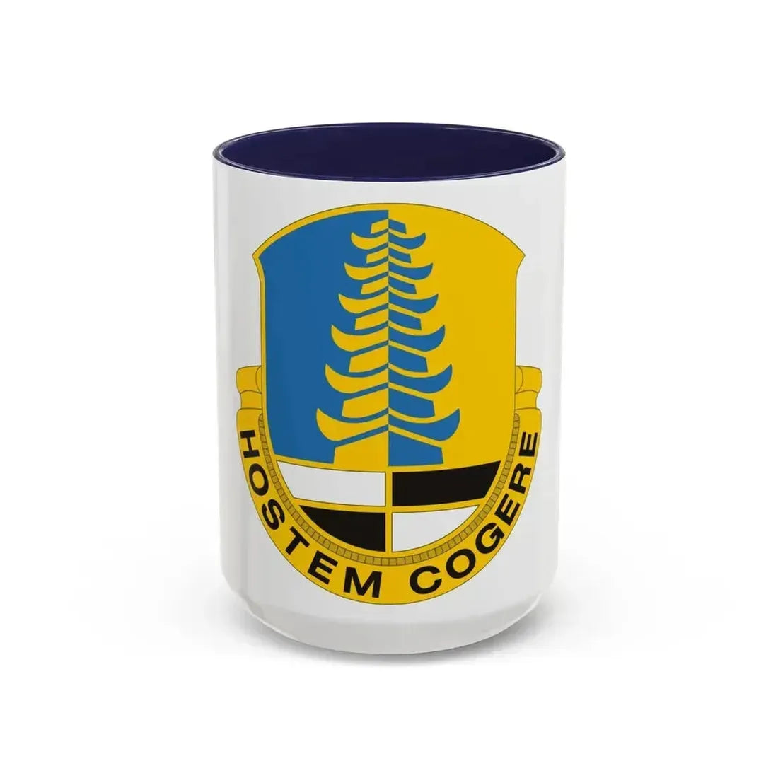 319th Military Intelligence Battalion 2 (U.S. Army) Accent Coffee Mug 15oz Navy - Go Mug Yourself