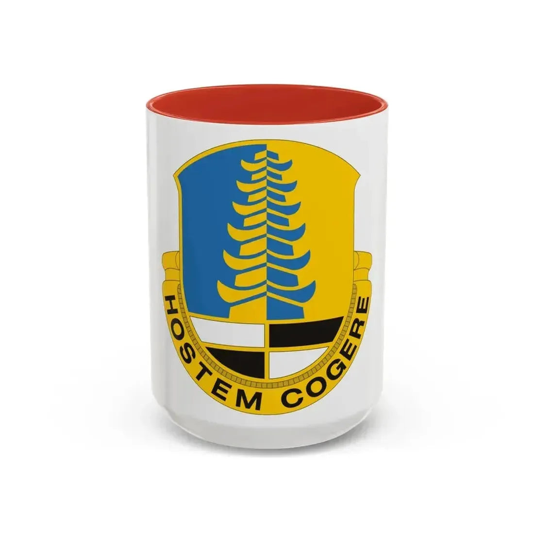 319th Military Intelligence Battalion 2 (U.S. Army) Accent Coffee Mug 15oz Red - Go Mug Yourself