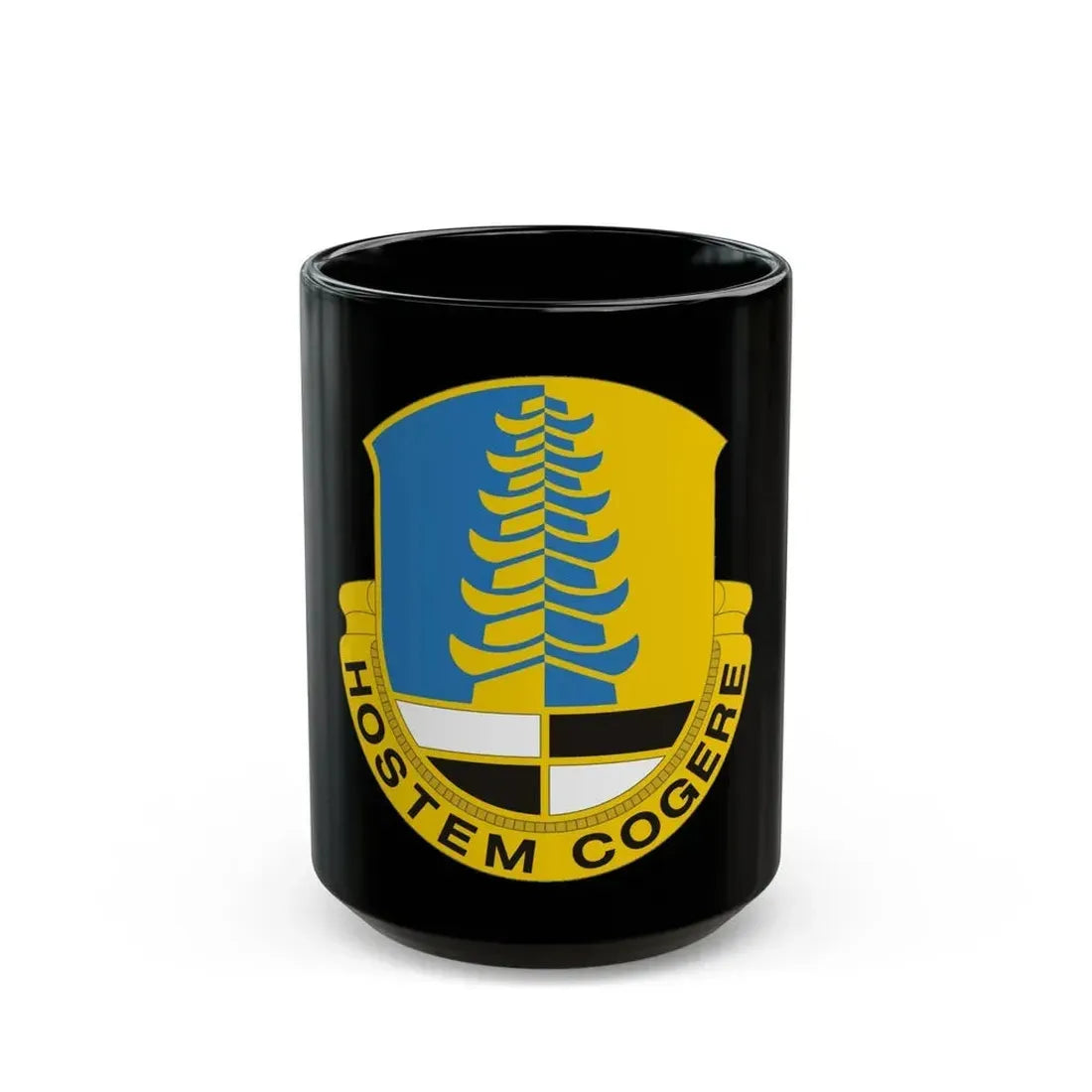 319th Military Intelligence Battalion 2 (U.S. Army) Black Coffee Mug 15oz - Go Mug Yourself