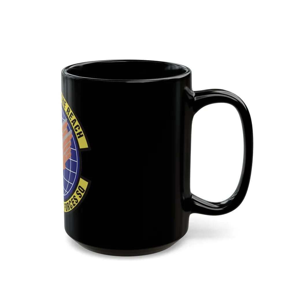 319th Security Forces Squadron (U.S. Air Force) Black Coffee Mug-Go Mug Yourself