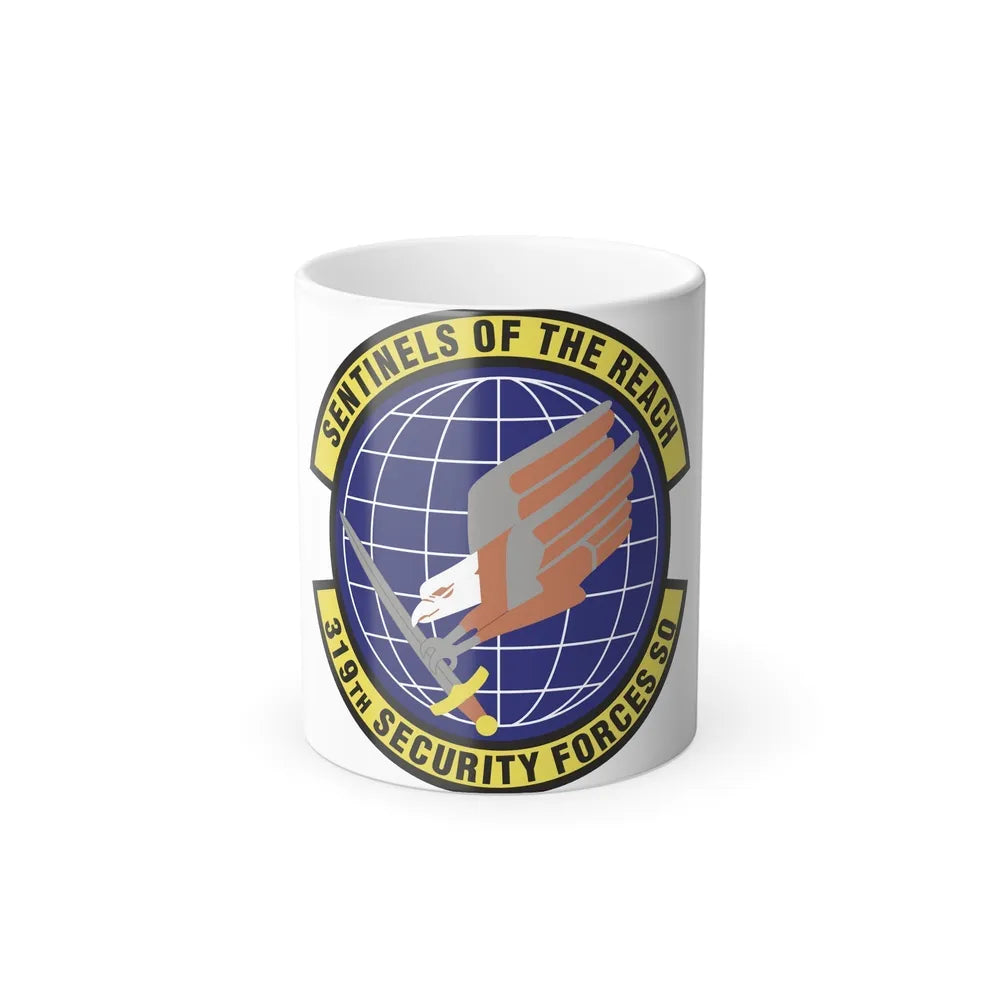 319th Security Forces Squadron (U.S. Air Force) Color Changing Coffee Mug-11oz-Go Mug Yourself