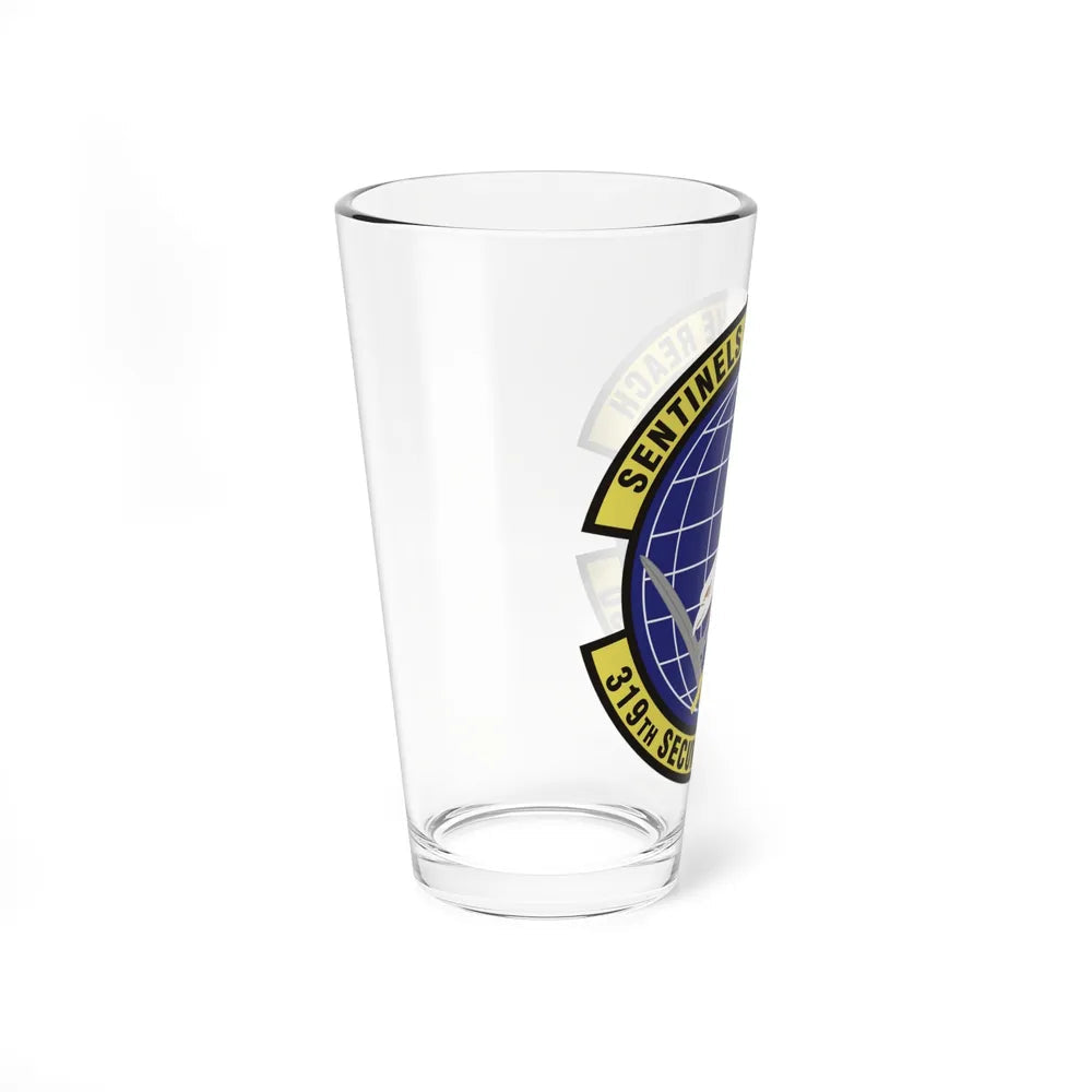 319th Security Forces Squadron (U.S. Air Force) Pint Glass 16oz-Go Mug Yourself