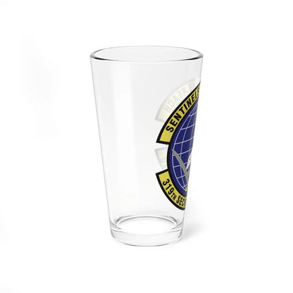 319th Security Forces Squadron (U.S. Air Force) Pint Glass 16oz-Go Mug Yourself