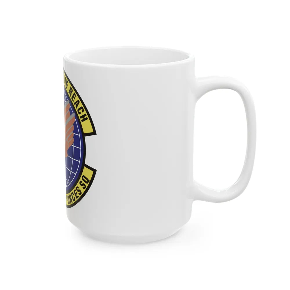 319th Security Forces Squadron (U.S. Air Force) White Coffee Mug-Go Mug Yourself