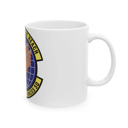 319th Security Forces Squadron (U.S. Air Force) White Coffee Mug-Go Mug Yourself