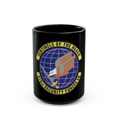 319th Security Forces Squadron (U.S. Air Force) Black Coffee Mug 15oz - Go Mug Yourself