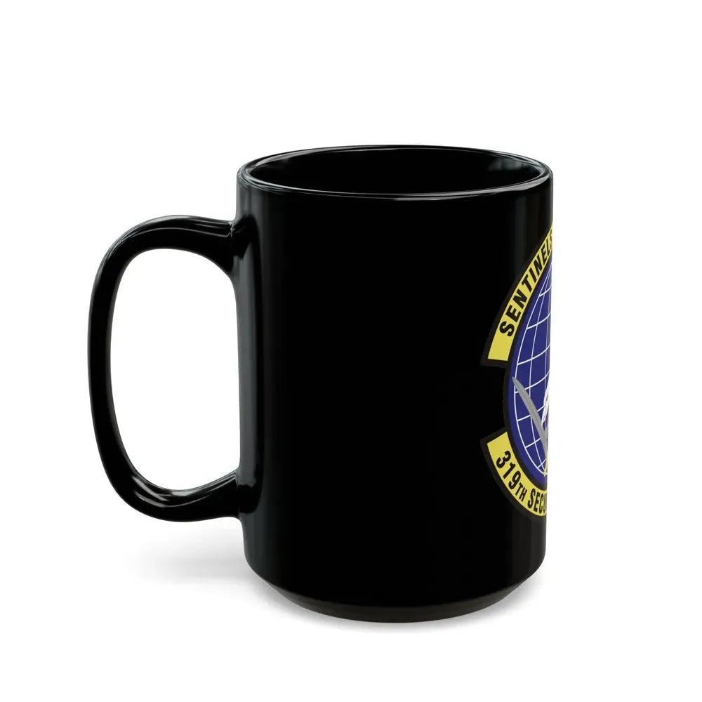 319th Security Forces Squadron (U.S. Air Force) Black Coffee Mug - Go Mug Yourself