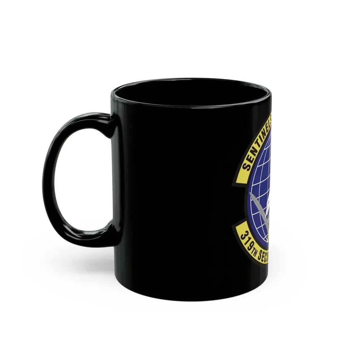 319th Security Forces Squadron (U.S. Air Force) Black Coffee Mug - Go Mug Yourself