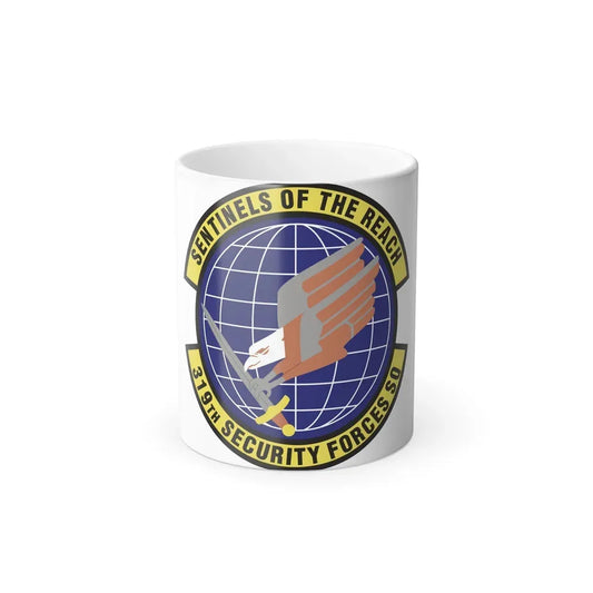 319th Security Forces Squadron (U.S. Air Force) Color Changing Coffee Mug 11oz - Go Mug Yourself