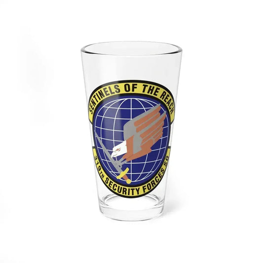 319th Security Forces Squadron (U.S. Air Force) Pint Glass 16oz 16oz - Go Mug Yourself
