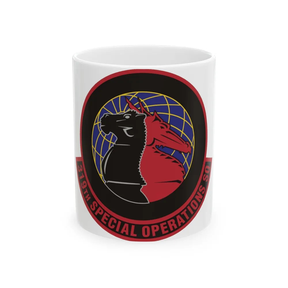 319th Special Operations Squadron (U.S. Air Force) White Coffee Mug-11oz-Go Mug Yourself