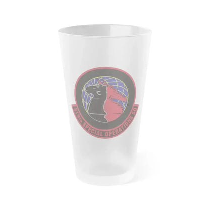 319th Special Operations Squadron (U.S. Air Force) Frosted Pint Glass 16oz 16oz Frosted - Go Mug Yourself