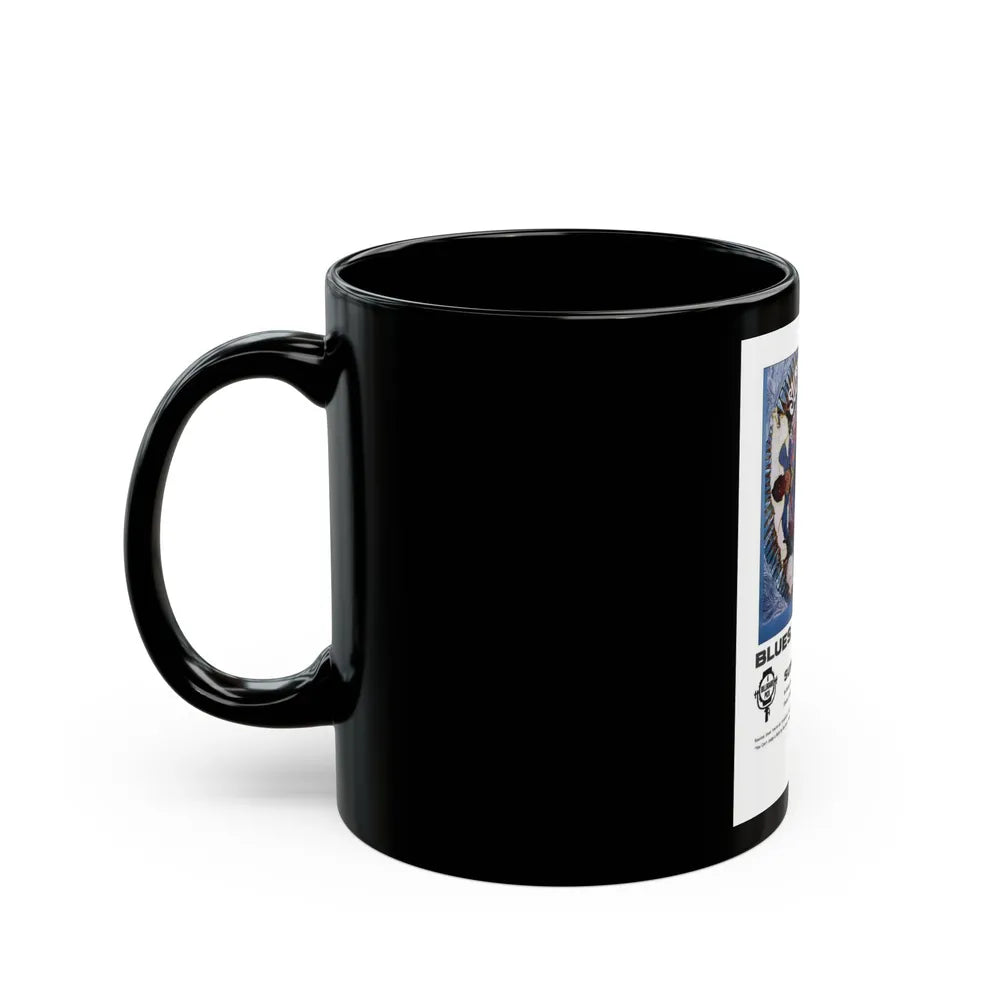 Super Blues 1967 (Music Poster) Black Coffee Mug-Go Mug Yourself