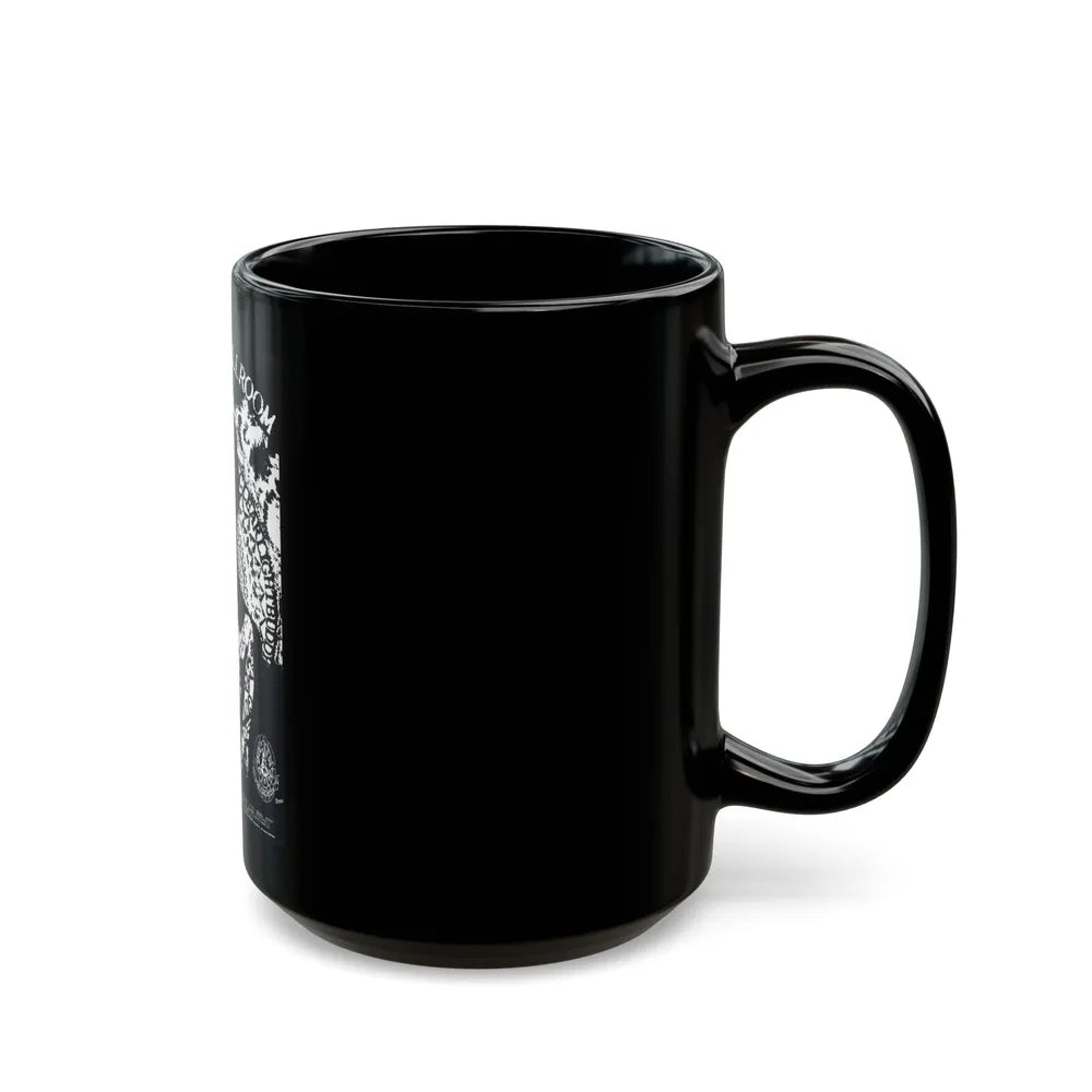 Frumious Bandersnatch (Music Poster) Black Coffee Mug-Go Mug Yourself