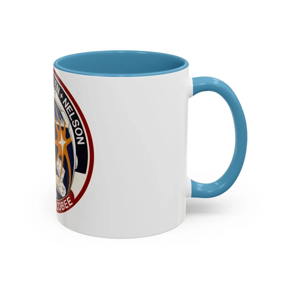 STS 41 C (NASA) Accent Coffee Mug-Go Mug Yourself