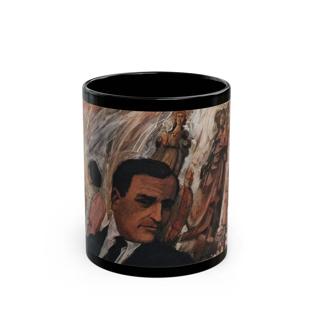 Each Man in His Time, Redbook, November 1964 - Black Coffee Mug-11oz-Go Mug Yourself