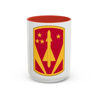 31st Air Defense Artillery Brigade (U.S. Army) Accent Coffee Mug 15oz Red - Go Mug Yourself