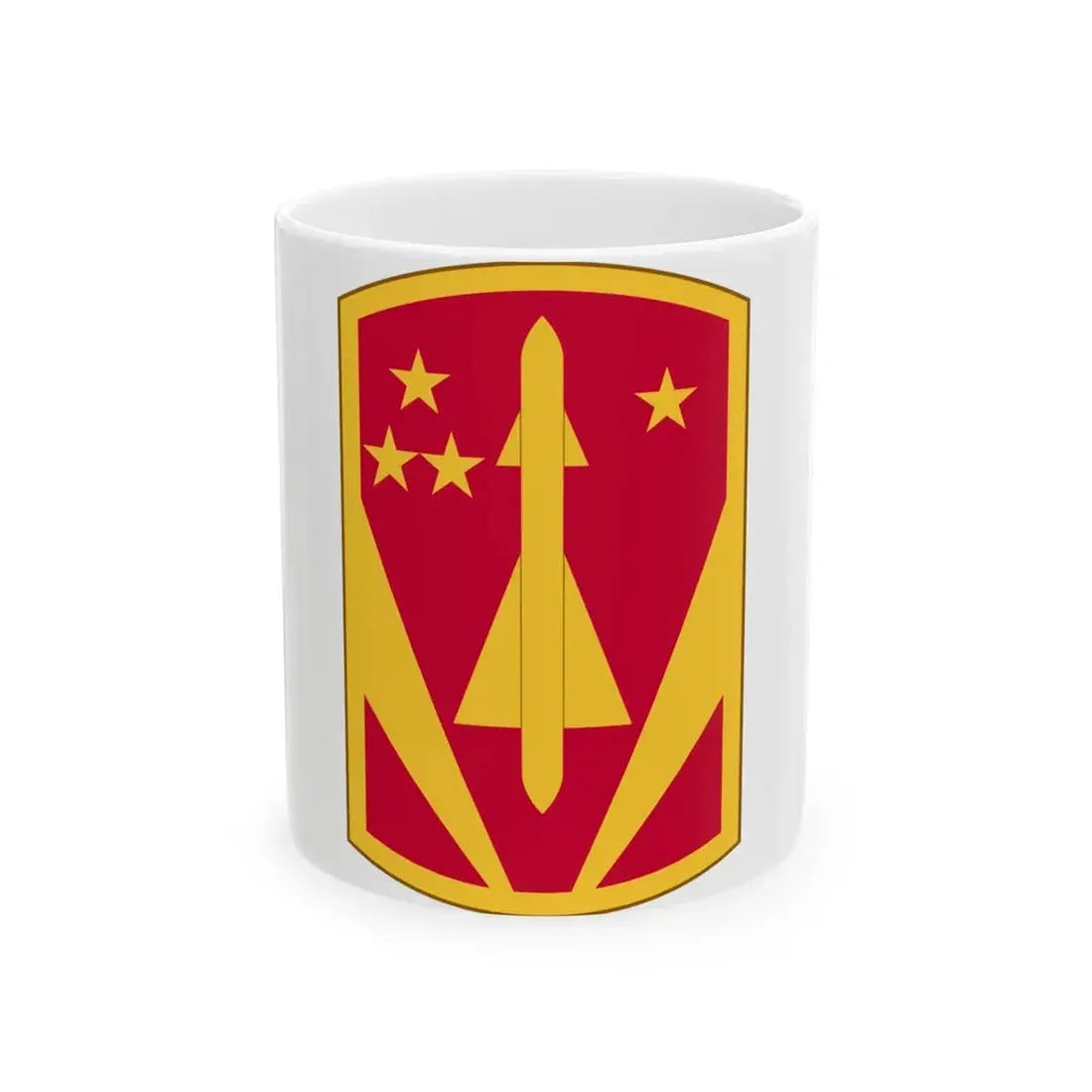 31st Air Defense Artillery Brigade (U.S. Army) White Coffee Mug - Go Mug Yourself