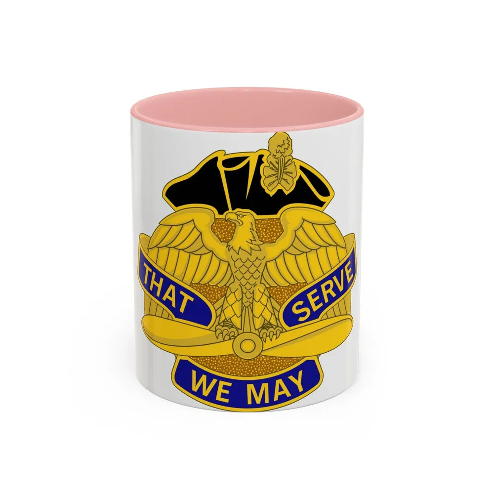 31st Aviation Group (U.S. Army) Accent Coffee Mug-11oz-Pink-Go Mug Yourself