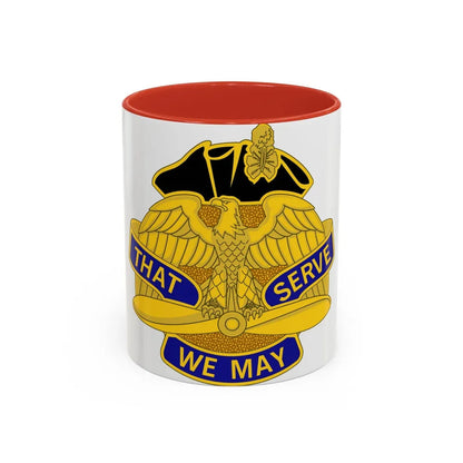 31st Aviation Group (U.S. Army) Accent Coffee Mug-11oz-Red-Go Mug Yourself