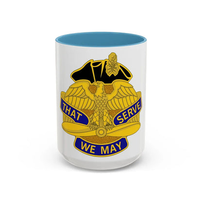 31st Aviation Group (U.S. Army) Accent Coffee Mug-15oz-Light Blue-Go Mug Yourself