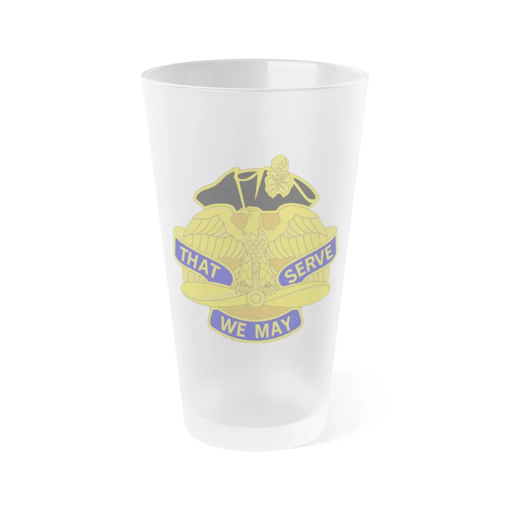 31st Aviation Group (U.S. Army) Frosted Pint Glass 16oz-Go Mug Yourself