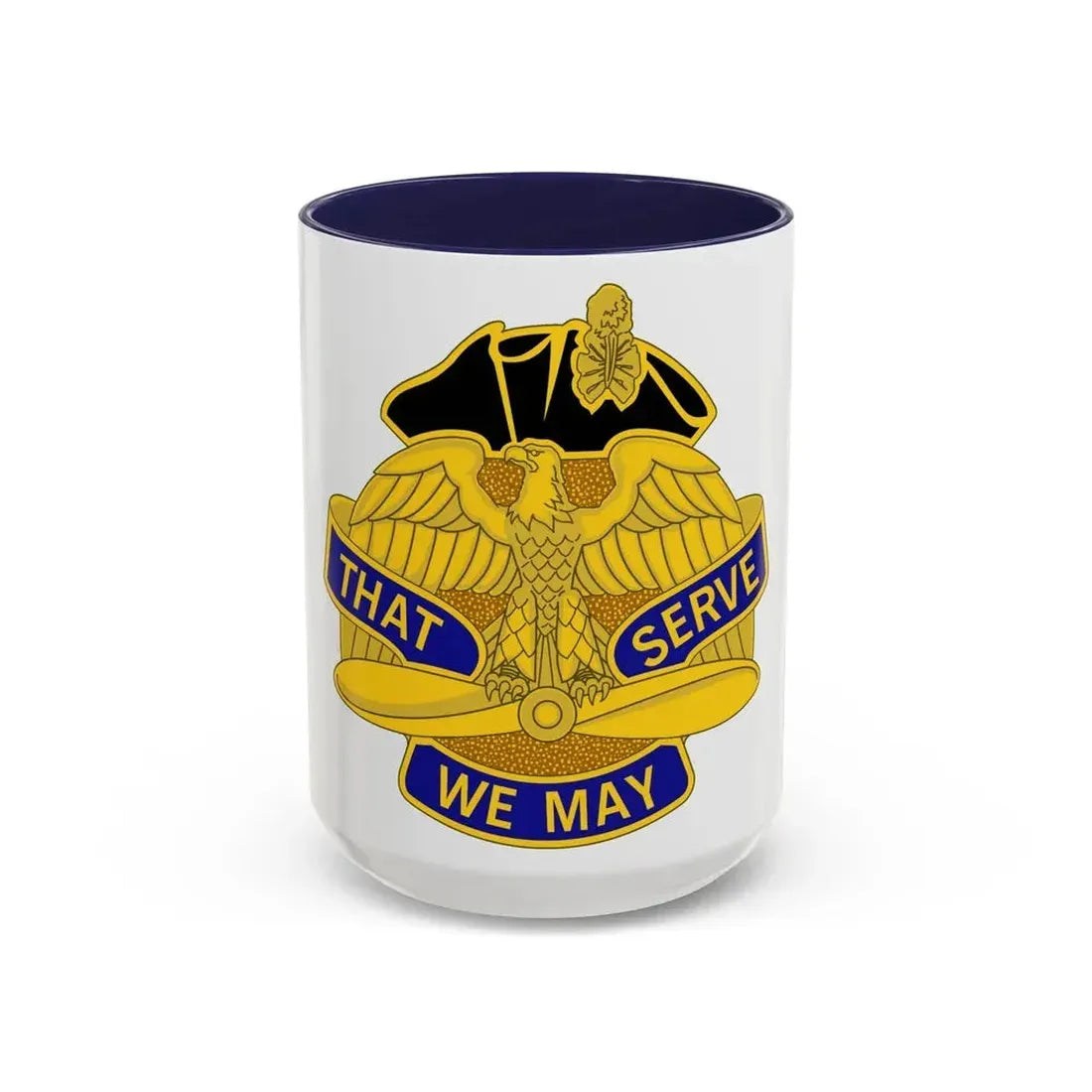 31st Aviation Group (U.S. Army) Accent Coffee Mug 15oz Navy - Go Mug Yourself